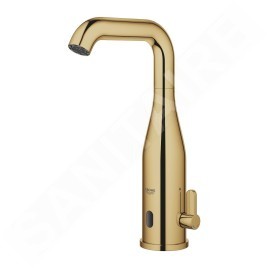 Grohe Essence E - Mitigeur de lavabo électronique infrarouge avec mélangeur et limiteur de température réglable, Cool Sunrise