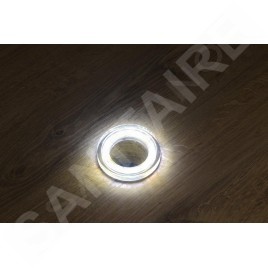 Sapho Éclairage - Eclairage LED Ledring sous le lavabo en verre, 12V WP94051LED