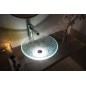 Sapho Éclairage - Eclairage LED Ledring sous le lavabo en verre, 12V WP94051LED