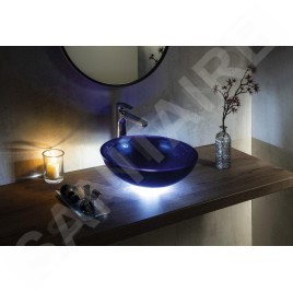 Sapho Éclairage - Eclairage LED Ledring sous le lavabo en verre, 12V WP94051LED