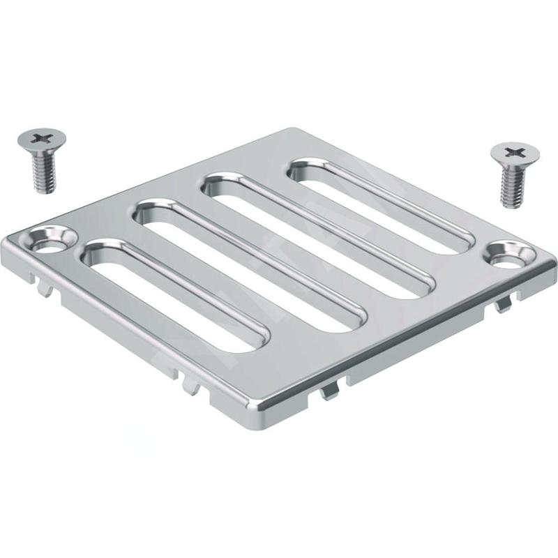 Geberit Accessoires - Grille inox pour le vidage par le sol, à visser 154.310.00.1