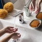 Sanela Robinet infrarouge - Mitigeur de lavabo automatique, alimentation depuis pile de 6V, inox SLU 76B