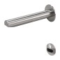 Sanela Robinet infrarouge - Set de mitigeur automatique, alimentation 230 V CA/24V CC, inox mat SLU 39X