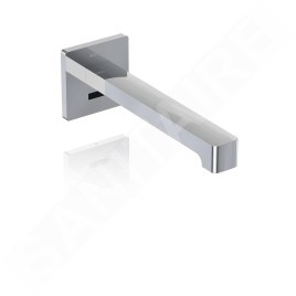 Geberit Brenta - Mitigeur de lavabo électronique Brenta encastré, avec mélangeur, longueur : 170 mm, alimentation par le pile,