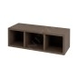 Sapho Espace - Armoire à étagères ouverte 200x600x220 mm, pin rustique ESC140-1616