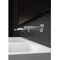 Geberit Brenta - Mitigeur de lavabo électronique Brenta encastré, sans mélangeur, longueur : 220 mm, alimentation par le Geberit Brenta - Mitigeur de lavabo électronique Brenta encastré, sans mélangeur, longueur : 220 mm, alimentation par le