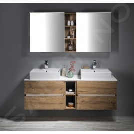 Sapho Riwa - Armoire à étagères ouverte 200x700x150 mm, blanc brillant RIW200-0030