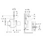 Geberit Piave - Mitigeur de lavabo électronique, sans mélangeur, alimentation par le pile, chrome 116.163.21.1 Geberit Piave - Mitigeur de lavabo électronique, sans mélangeur, alimentation par le pile, chrome 116.163.21.1