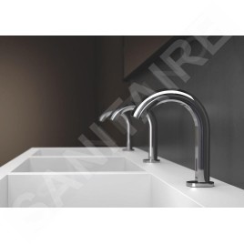 Geberit Piave - Mitigeur de lavabo électronique, sans mélangeur, alimentation par le pile, chrome 116.163.21.1