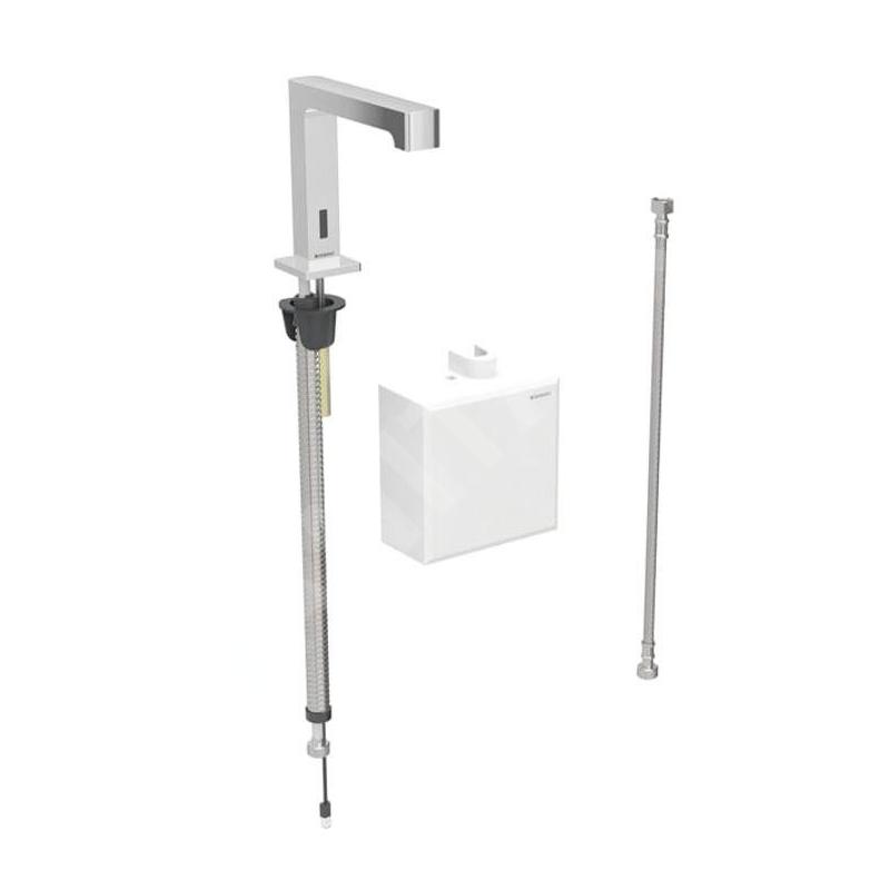 Geberit Brenta - Mitigeur de lavabo électronique, sans mélangeur, alimentation par le pile, chrome 116.173.21.1 Geberit Brenta - Mitigeur de lavabo électronique, sans mélangeur, alimentation par le pile, chrome 116.173.21.1