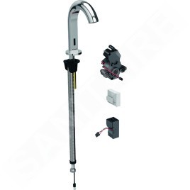 Geberit Piave - Mitigeur de lavabo électronique, sans mélangeur, alimentation par le réseau, chrome 116.181.21.1