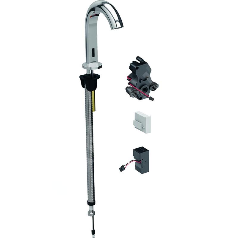 Geberit Piave - Mitigeur de lavabo électronique, avec mélangeur, alimentation par le réseau, chrome 116.182.21.1 Geberit Piave - Mitigeur de lavabo électronique, avec mélangeur, alimentation par le réseau, chrome 116.182.21.1