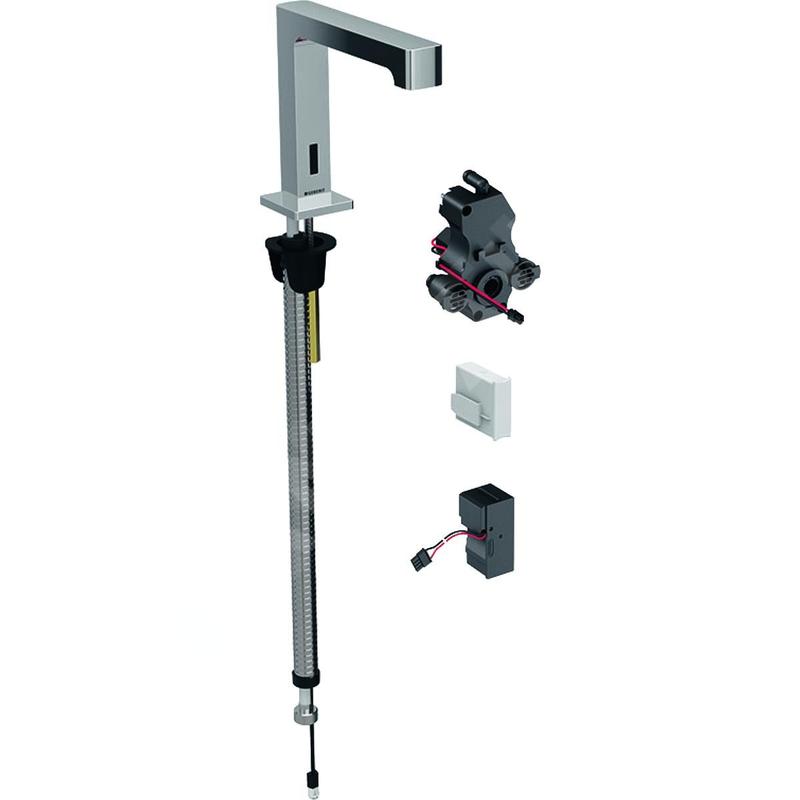 Geberit Brenta - Mitigeur de lavabo électronique, avec mélangeur, alimentation par le réseau, chrome 116.192.21.1 Geberit Brenta - Mitigeur de lavabo électronique, avec mélangeur, alimentation par le réseau, chrome 116.192.21.1