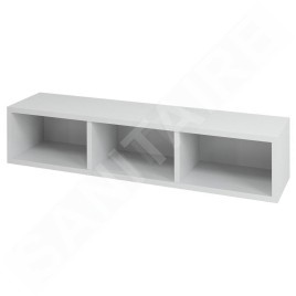 Sapho Espace - Armoire à étagères ouverte 200x940x220 mm, blanc ESC130-3030