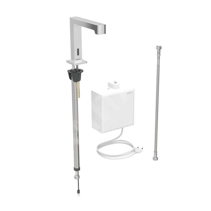 Geberit Brenta - Mitigeur de lavabo électronique, sans mélangeur, alimentation par le réseau, chrome 116.171.21.1 Geberit Brenta - Mitigeur de lavabo électronique, sans mélangeur, alimentation par le réseau, chrome 116.171.21.1