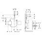 Geberit Brenta - Mitigeur de lavabo électronique, sans mélangeur, alimentation par le réseau, chrome 116.171.21.1 Geberit Brenta - Mitigeur de lavabo électronique, sans mélangeur, alimentation par le réseau, chrome 116.171.21.1