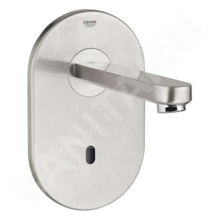 Grohe Eurosmart Cosmopolitan E - Mitigeur de lavabo électronique encastré, inox brossé 36335SD0