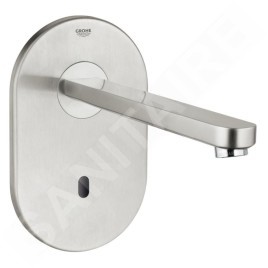 Grohe Eurosmart Cosmopolitan E - Mitigeur de lavabo électronique encastré, inox brossé 36334SD0
