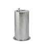 Sanela Fontaines à boire en inox - Fontaine à boire à poser sur sol 660 mm, inox SLUN 23M