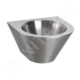 Sanela Lavabos en inox - Lavabo conique 320 mm, anti-vandalisme, inox SLUN 58