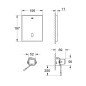 Grohe Tectron Skate - Électronique infrarouge pour réservoirs de chasse d'eau, acier inoxydable 38698SD1 Grohe Tectron Skate - Électronique infrarouge pour réservoirs de chasse d'eau, acier inoxydable 38698SD1
