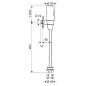 Schell Schelltronic - Chasse d'urinoir infrarouge, avec fonctionnement sur piles , chrome 011130699