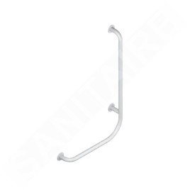 Jika Universum - Barre d’appui pour la douche, 750x450 mm, à gauche, blanc H3897120000001