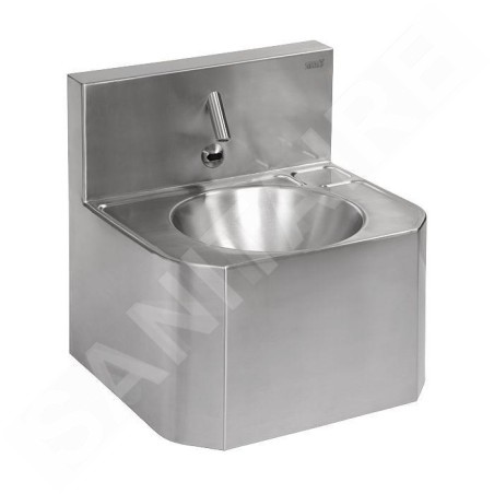 Sanela Lavabos en inox - Lavabo suspendu en inox avec appareil ALS, 24V SLUN 71E