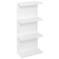 Sapho Riwa - Armoire à étagères ouverte 300x700x150 mm, blanc brillant RIW300-0030