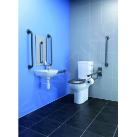 Ideal Standard Contour 21 - Barre d’appui à rabattement, blanc S6360AC