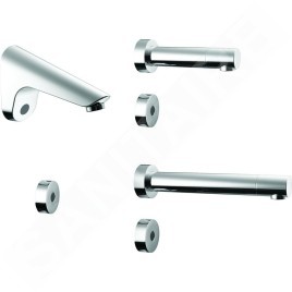 Ideal Standard CeraPlus - Mitigeur de lavabo à capteur pour montage encastré capteur séparé, sortie 150 mm, chrome A4160AA