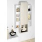 Sapho Espace - Armoire à étagères ouverte 350x350x220 mm, chêne argenté ESC150-1111