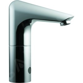 Ideal Standard CeraPlus - Mitigeur de lavabo à capteur pour raccordement au réseau 230 V, chrome A4154AA