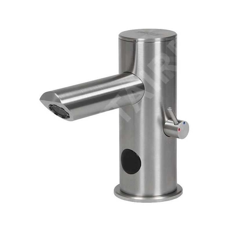 Sanela Robinet infrarouge - Mitigeur automatique de lavabo, alimentation 230 V CA/24V CC, inox SLU 92D Sanela Robinet infrarouge - Mitigeur automatique de lavabo, alimentation 230 V CA/24V CC, inox SLU 92D