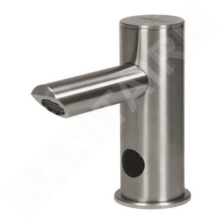 Sanela Robinet infrarouge - Mitigeur de lavabo automatique, alimentation depuis pile de 6V, inox SLU 93DB