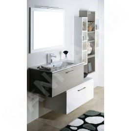 Sapho Espace - Armoire à étagères ouverte 350x940x220 mm, pin rustique ESC170-1616