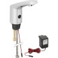 Geberit Public - Robinetterie de lavabo électronique, sans mitigeur, alimentation sur secteur, chrome brillant 116.135.21.1 Geberit Public - Robinetterie de lavabo électronique, sans mitigeur, alimentation sur secteur, chrome brillant 116.135.21.1