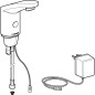 Geberit Public - Robinetterie de lavabo électronique, sans mitigeur, alimentation sur secteur, chrome brillant 116.135.21.1 Geberit Public - Robinetterie de lavabo électronique, sans mitigeur, alimentation sur secteur, chrome brillant 116.135.21.1