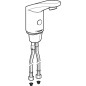 Geberit Public - Robinet de lavabo électronique, avec mitigeur, alimentation par pile, chrome brillant 116.245.21.1 Geberit Public - Robinet de lavabo électronique, avec mitigeur, alimentation par pile, chrome brillant 116.245.21.1