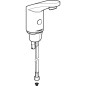 Geberit Public - Robinet de lavabo électronique, sans mitigeur, alimentation par piles, chrome brillant 116.235.21.1 Geberit Public - Robinet de lavabo électronique, sans mitigeur, alimentation par piles, chrome brillant 116.235.21.1