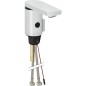 Geberit Public - Robinet de lavabo électronique, avec mitigeur et inverseur, sans générateur, chrome brillant 116.456.21.1