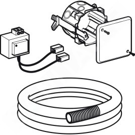 Geberit Accessoires - Kit d’encastrement pour robinetterie, avec générateur 241.631.00.1