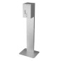 Sanela Distributeurs en inox - Distributeur de désinfectant sans contact sur borne-support, inox SLZN 59ES
