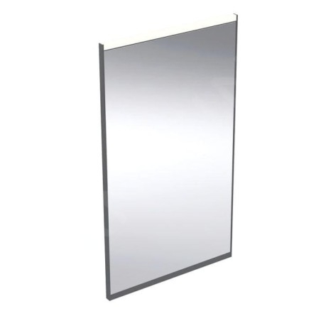 Geberit Option - Miroir avec éclairage LED et chauffage, 40x70 cm, noir mat 502.780.14.1