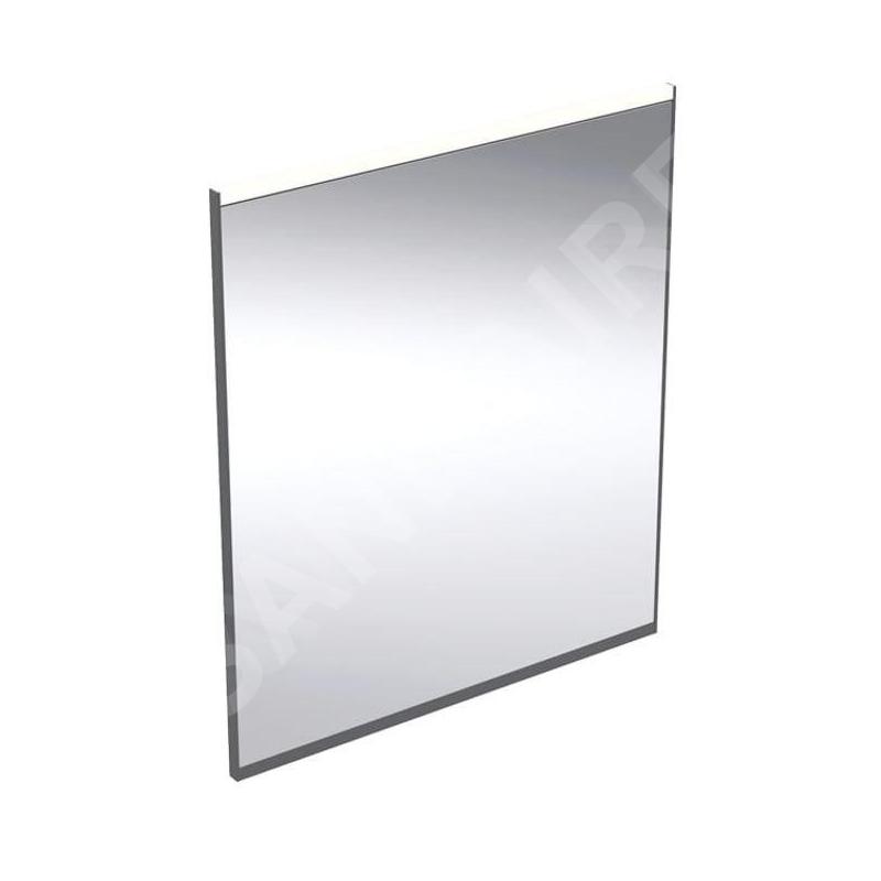 Geberit Option - Miroir avec éclairage LED et chauffage, 60x70 cm, noir mat 502.781.14.1