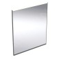 Geberit Option - Miroir avec éclairage LED et chauffage, 60x70 cm, noir mat 502.781.14.1