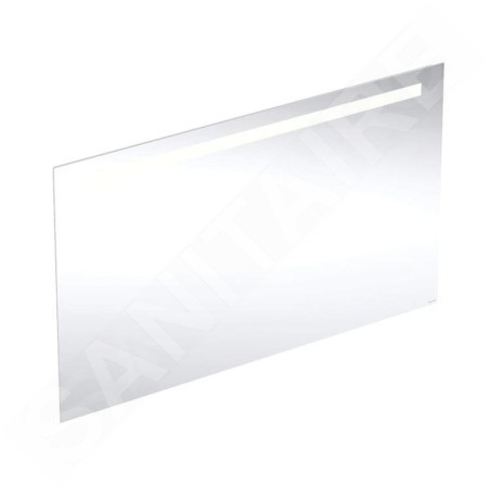 Geberit Option - Miroir avec éclairage LED, 120x70 cm, aluminium 502.810.00.1