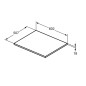 Ideal Standard i.Life B - Meuble sous lavabo, 60 mm, blanc mat T5281DU