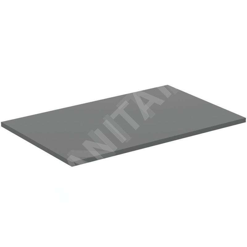 Ideal Standard i.Life B - tablette pour lavabo, 80 cm, quartz gris mat T5282NG