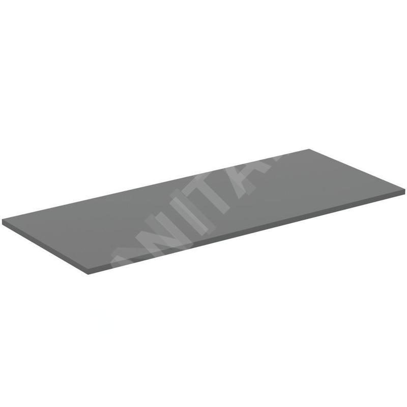 Ideal Standard i.Life B - tablette pour lavabo, 120 cm, quartz gris mat T5284NG